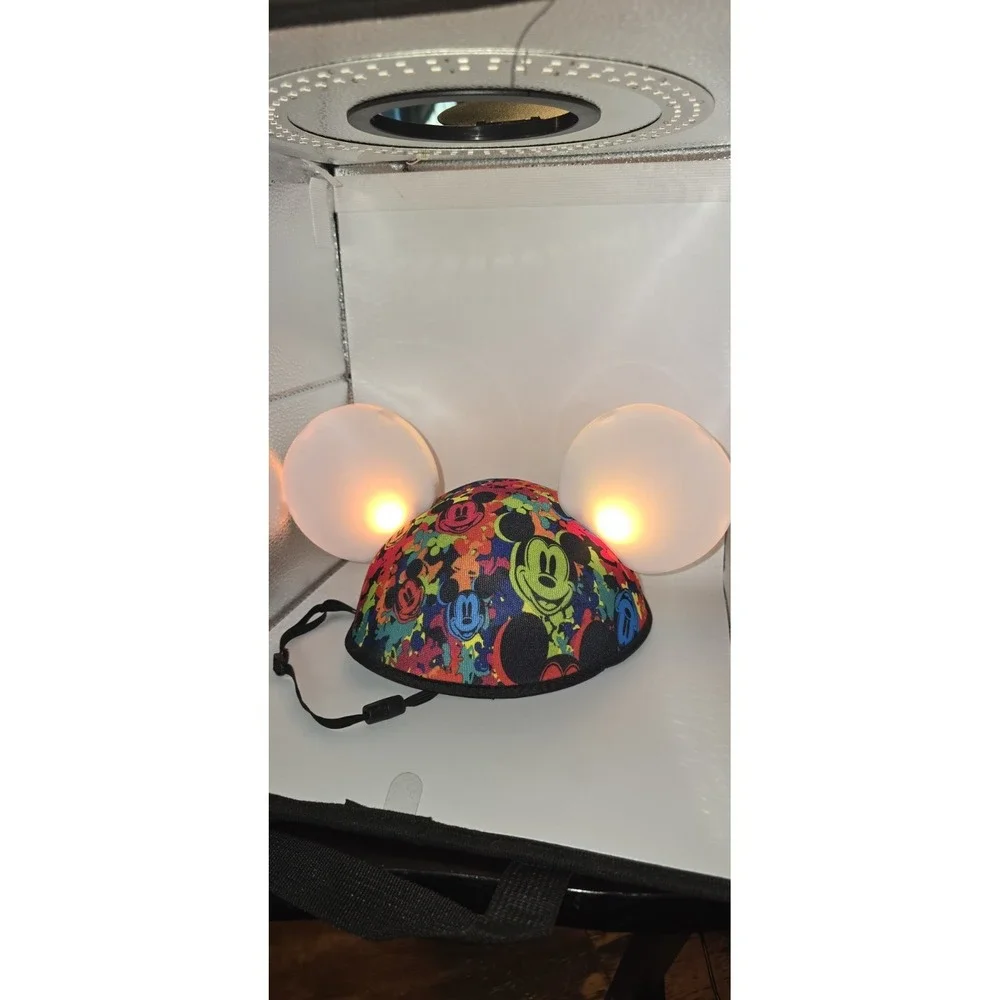 Disney Parks Mickey Mouse‎ Light-Up Ears Hat Theme Park Souvenir
